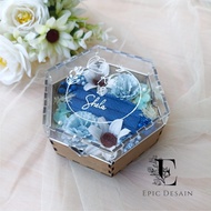 Leaf-Ring Holder, Engagement Ring Box, Wedding Ring Box RusticRing Box