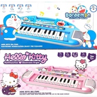 ✨Ready Stock✨118D-78A/78B B/O PIANO CARTOON DOREAMON HELLO KITTY ELETRONIC ORGAN