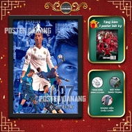 RONALDO Real Madrid POSTER - RONALDO WALL PHOTO FRAME - RONALDO Real Madrid POSTER