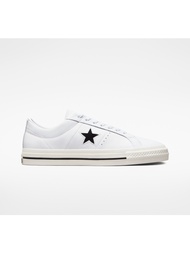 Converse One star pro leather ox white