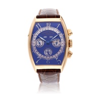 Franck Muller Casablanca Reference 6850 CC MC, a rose gold automatic wristwatch with day, date, month and chronograph