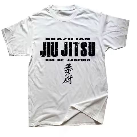 Brazilian Jiu Jitsu Rio De Janeiro Summer T Shirt for Men Sport Clothes BJJ T-shirt Brand Men Hipste