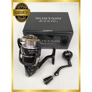 SHIMANO SUSTAIN 4000XG spinning reel USED B