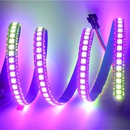 5V WS2812B Pixel Dải LED RGB 5V 144Leds/M Có Thể Lập Trình Địa Chỉ Riêng SK6812 2812 Digital Đầy Màu