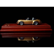 [Ready Stock] MAKE UP Titan 1: 64 Porsche Singer 911 964 Targa Champagne Gold #Porsche/Porsche #模型 #