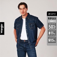 WRANGLER เสื้อเชิ้ตแขนสั้นผู้ชาย คอลเลคชั่น Wrangler Legends รุ่น WR S226MSHSN17
