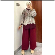 Muslim Clothing 2026 Seyelan Women's Oneset Latest Mothers206 Stellam Eid Set 2in1 Muslimah Serelan 