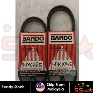 Fan Belt (100% BANDO) for Kia Sephia 1.5 Spectra 1.6 (4PK1045 & 4PK885)