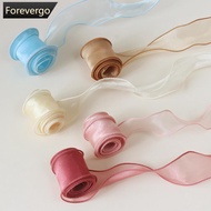 FOREVERGO 9 Meters/Roll Fishtail Yarn Ribbon Flower Packaging Material Floral Florist Wrapping Suppl