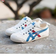 Spot goods Original Tiger Shoes MEXICO 66 Slip-on loafers canvas comfortable casual sneakers for men