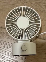無印良品 低噪音 USB 桌面風扇