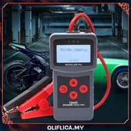 [Oliflica.my] Car Battery Tester DC 7V-30V Battery Load Checker 40-2000CCA Battery Analyzer