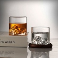 Glass Cup, Iceberg Cup, Creative Drinking Water Cup