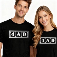 KATUN 4AD Record Label Logo T-shirt 100% Cotton ||| Size SML XL XXL 3XL 4XL ||| 30s Combed Cotton ||