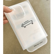 HP Simple Soft Clear Dog For Casing Samsung A17 5G A07 Galaxy A07 A17 A56 A36 A26 A06 A16 5G A55 5G 