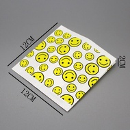 【#汉堡薯条韩式炸鸡袋笑脸防油纸袋包装袋] Takeaway Burger French Fries Korean Style Fried Chicken Bag Smiley Face Grease