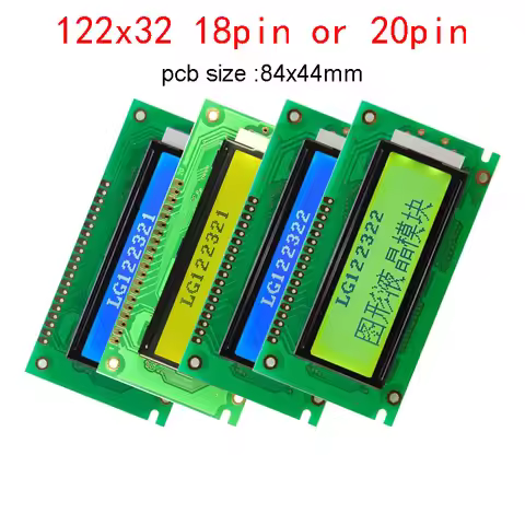 12232 Lcd Display 18pin or 20pcs Graphic 84x44mm