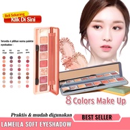 New! Lameila Soft Eyeshadow Korea Palatte Lasting Make Up 8 Colors Make up Profesional - Glitter / M
