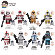 Star Wars Minifigures Clone Trooper R2-D2 Figures Kids' Toys Birthday Gifts Educational Building Blo