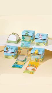 Joguman Memo pad 透明便利貼紙 告示貼 韓國厭世恐龍