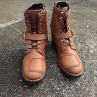 ส่งฟรี 7.5Us 25.5cm รองเท้า AVIREX YAMATO AV2100 Engineer Boots | มือสองสภาพดี แท้ by OldShoes