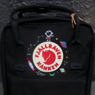 太空主題 -----Kanken mini / 黑----手工訂製