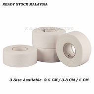 Sport Tape, Sport Binding Strapping 1 Roll Professional White Athletic Trainer Care Tape Joints Supp