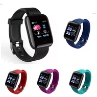 【Free Shipping】New Smart Digital Watch Body Temperature Waterproof Wristwatch Fashion Sport Watches 116 Plus