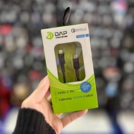 Charger Cable DAP D-CL20 Type-C to Lightning PD30W 120cm 4FT Qualcomm Quick Charge 3.0