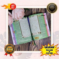 Al Quran Jamila Hardcover A6, Small Quran Translation, Easy Memorization Quran, Color Tajweed Quran,