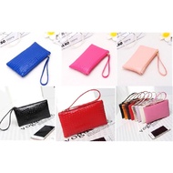 Textured Wristlet / Pouch / Mobile Phone Holder