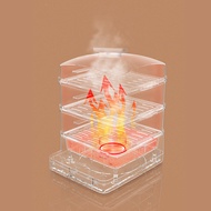 Electric Food Steamer 3 Tier Transparent Cover (26L)