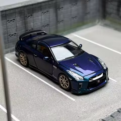 INNO 1:64 GTR R35 GT-R T-SPEC Alloy Car Model Toys Gifts Collection Adult Souvenir Decoration Static