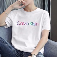 Couple T Shirt Calvin Klein Plus Size 5XL Summer Man Woman Loose Sport Graphic Tees Oversize Top Shirt Korean Style Unisex Short Sleeve Men Women White Black Tshirt Adlv