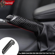 RL Car Handbrake Grips Cover Accessories Universal Carbon Fiber Pattern Interior Trim For BMW E46 E90 E92 E60 E39 F