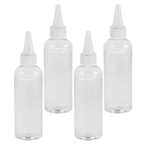4Pcs Auto Smoke Testing Fluid for Leak Machine Rapid Smoke Emission Long-Lasting Refillable Liquid f