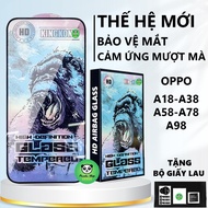 Oppo A18 /A38 /A58 /A78 /A98 tempered glass full screen, shockproof, anti-fingerprint, screen protec