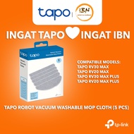 TP-Link Tapo Robot vakum boleh dibasuh kain Mop RVA301 (5 Pcs) untuk Tapo RV30 Max Plus/RV30 Max/RV2