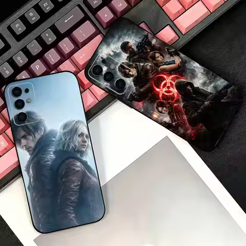 Horror Survival Game R-Resident Evil Phone Case For Samsung S26,25,24,21,22,21,20,10,9,8,7,6,Ultra,P
