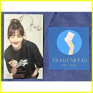 【COD】 ♞,♘,♙TWICE - Jihyo acme de la vie (ADLV) Official Regular Snap Card / Photocard / Photocards