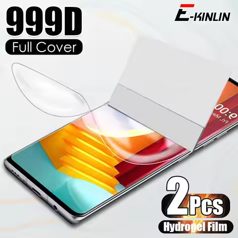 2Pcs Hydrogel Film Full Cover Screen Protector Protective Film For LG V60 V35 V30 V30S Plus Velvet N