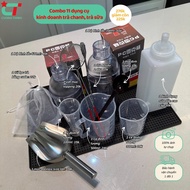 COMBO 11 Lemon tea cart selling tools, free mixing book