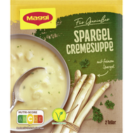 แม็กกี้ ซุปครีมหน่อไม้ฝรั่งขาวกึ่งสาเร็จรูป 51 กรัม - Maggi Asparagus Cream Soup 51g