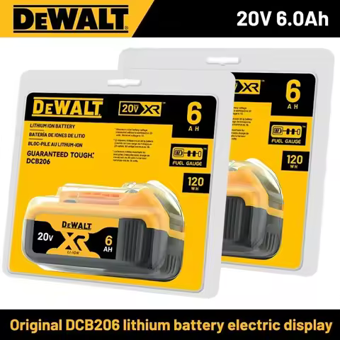 ️Original DeWalt 6Ah/5Ah/2Ah 20V battery replaceable DCB184 DCB200 DCF892 DCF845 DCF850 DCF911 DCD80