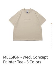 MELSIGN - Wed. Concept Painter Tee - 3 Colors