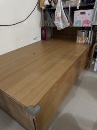 木製單人床架