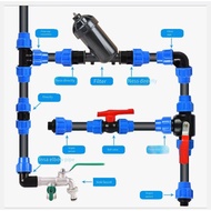 40mm/50mm/63mm PE compression fittings, PE pipe quick adapter, resistant to sun exposure and aging