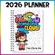 Buku Perancangan 2026 Planner 2026 Notebook With Customised Name On Cover (Cute Kid Doodle)