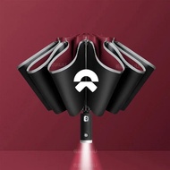 Car Automatic Folding Windproof Sunshade Umbrella For NIO EC6 ES6 ES7 ES8 ET7 ET5 ET9 2023 2024 Auto