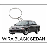proton Wira black 2d keychain wira hitam WIRA sedan